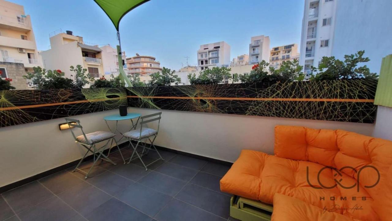 Modern - 50 M From Sea - Free Wi-Fi - Super Cool - Terrace - Fully Air-Conditioned Сент-Полс-Бей Экстерьер фото