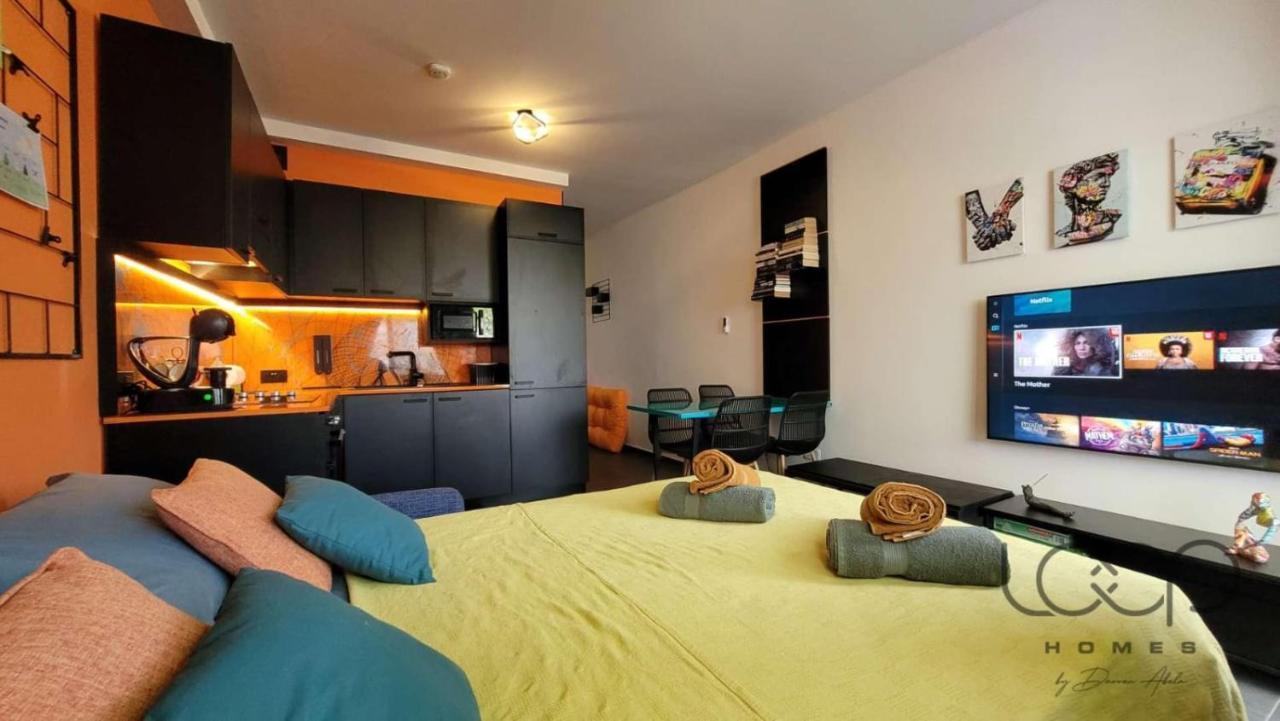 Modern - 50 M From Sea - Free Wi-Fi - Super Cool - Terrace - Fully Air-Conditioned Сент-Полс-Бей Экстерьер фото